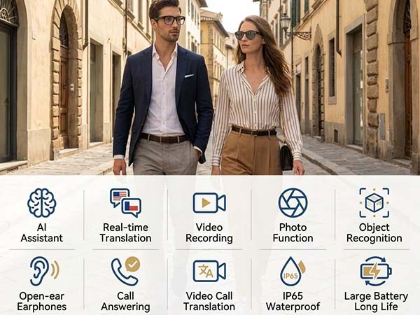Smart Glasses with Camera