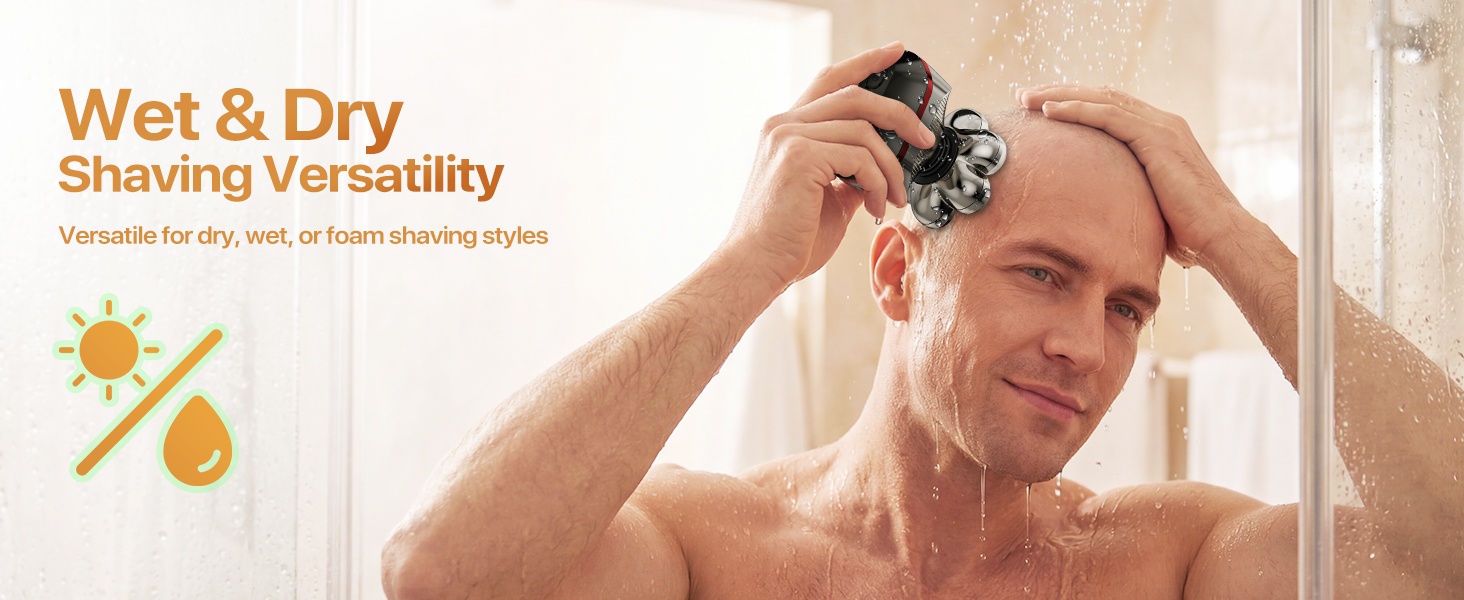 7D Head Shaver for Bald Men