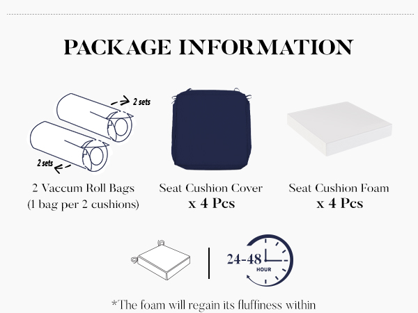 Outdoor Chair Cushions Outdoor Cushions for Patio Furniture Outdoor Seat Cushions outdoor