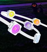 Super RGB Smart Permanent Outdoor Lights, 200FT 120LEDs Color Changing RGB IC Wall Lights, APP &amp; ...
