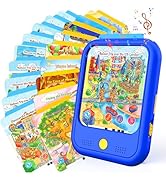 Kids Learning Tablet Bilingual, Montessori Educational Learning Toys for Toddlers 2-5 Year Olds, ...
