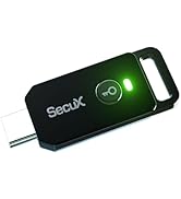 SecuX PUFido USB-C Security Key with PUF Technology, FIDO2/U2F Certified, Hardware-Rooted Unclona...