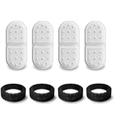 4 Pack Replacement Filters/Sponges - Individually Packaged-Applicable to Cat Water Fountain Stain...