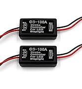 FXC 2x 24W Flash Strobe Controller Flasher Module for LED Brake Light Tail Stop Light 12-30V