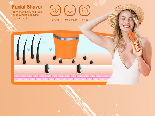 akunbem women electric shaver