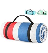ANJ Outdoors (2025 Upgrade) Extra Large Waterproof Picnic Blankets | Foldable Sandproof Beach Bla...