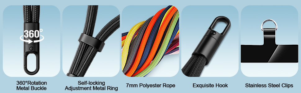 Phone crossbody strap