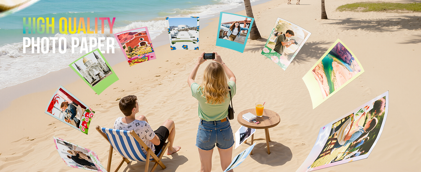 Nelko PP01 photo printer portable photo printer photo picture printer mini photo printer