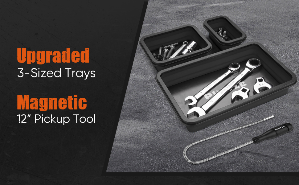 Collapsible parts tray