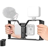 SmallRig IG-02 Wireless Control Universal Phone Cage for Short Video Starters, Dual Handgrip Smar...
