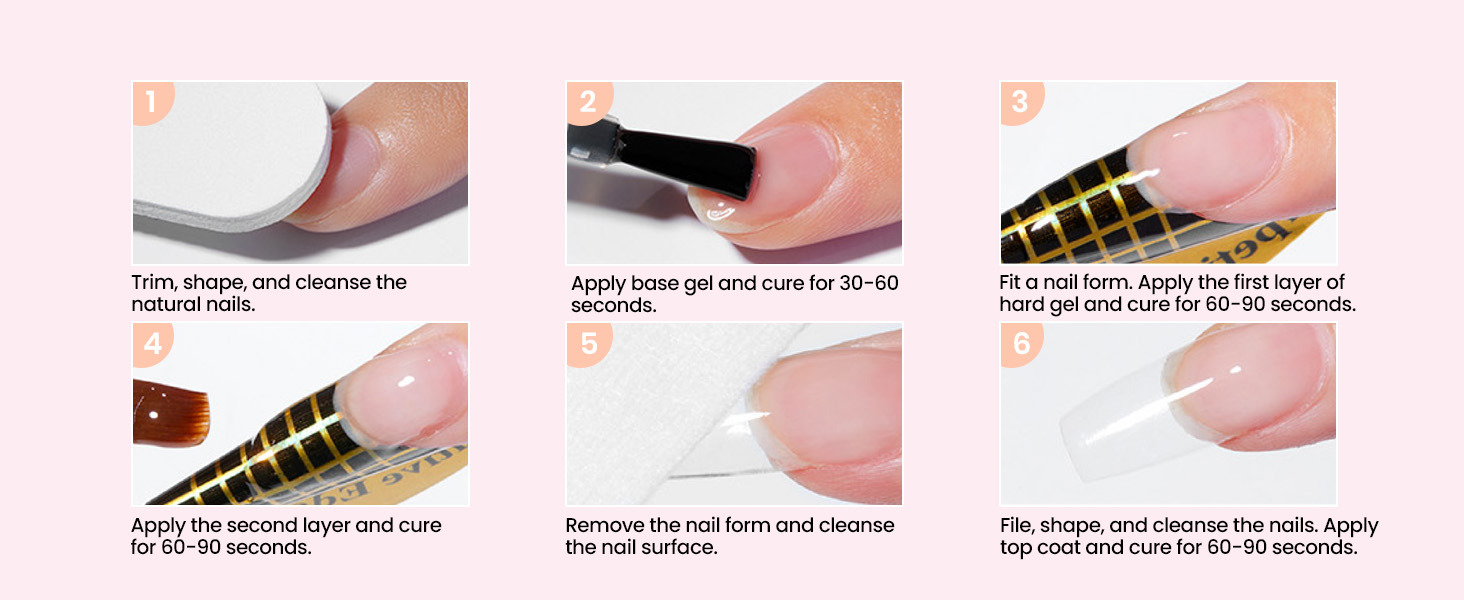 Extensions with Nail Forms