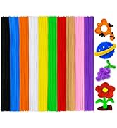 Eppingwin Multi-Colored Pipe Cleaners for Crafts, 12 inch Chenille Stems, Pipe Cleaners Craft Sup...