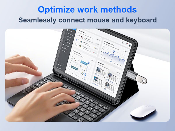 USB C TO A ADAPTER OPTIMIZE WORK METHODS SEAMLESSLY CONNECT MOUSE AND KEYBOARD