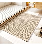 GRANNY SAYS Beige Bathroom Rugs, Absorbent Bath Mats for Bathroom, 24