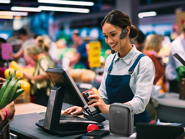 voice amplifier for promotions specialist