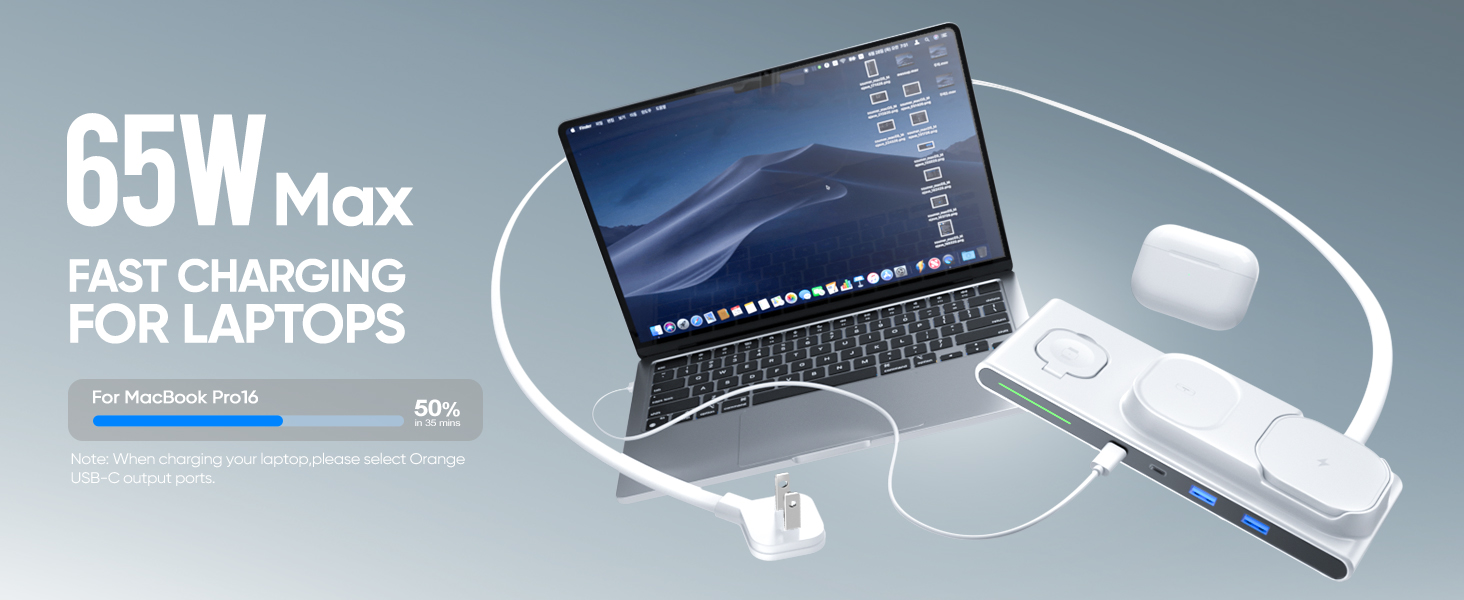 7-in-1 Wireless Charging Station for Apple Multiple Devices