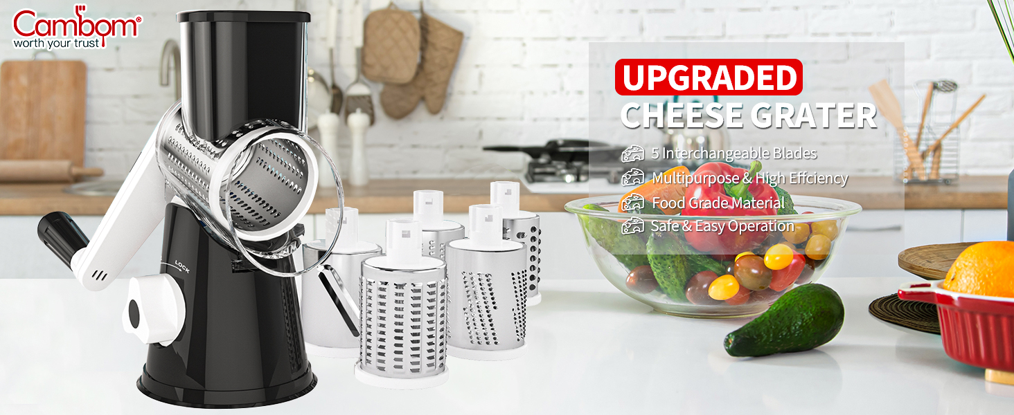 5 in 1 cheese grater