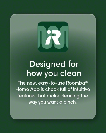 Easy to use iRobot Home App