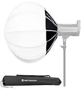 K&amp;F CONCEPT 26"/65cm Softbox Lantern Soft Light Modifier, Quick Release Light Diffuser Softbox, C...