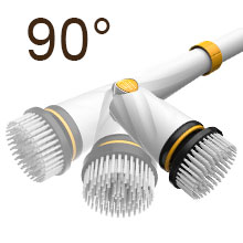 electric spin scrubber cordless spinning cleaning brush