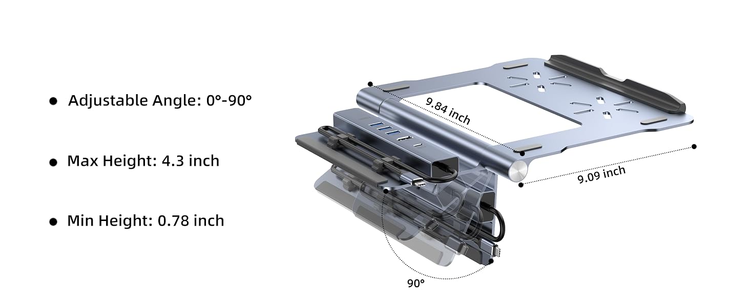 Laptop Docking Station Stand