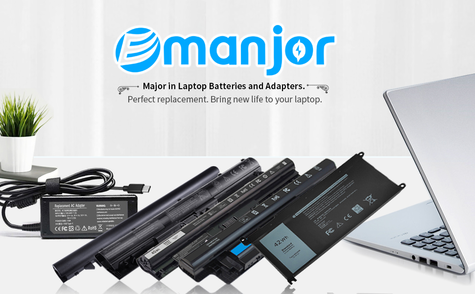 Emanjor laptop batteries and adapters