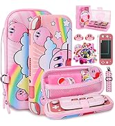 TIKOdirect Carrying Case for Switch Lite, Pretty Shockproof Portable Travel Bag with Soft Protect...