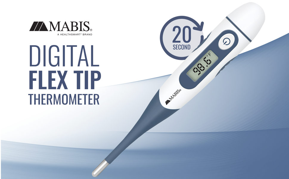 Mabis Digital Flex Tip Thermometer