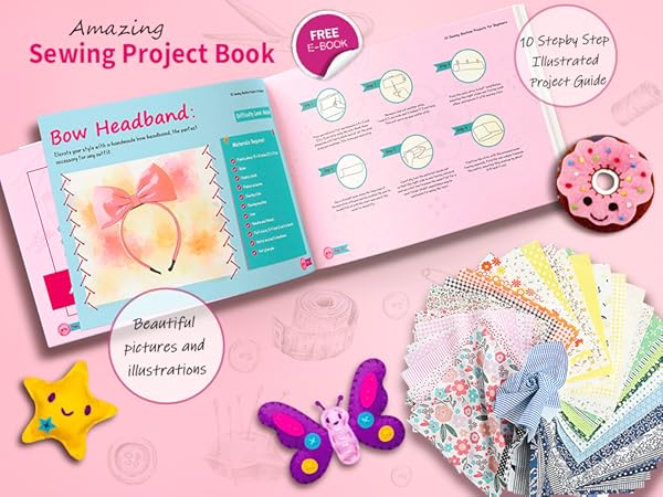 Sewing Project Book for easy Sewing Machine