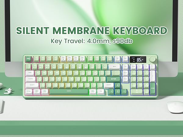 SILENT MEMBRANE KEYBOARD