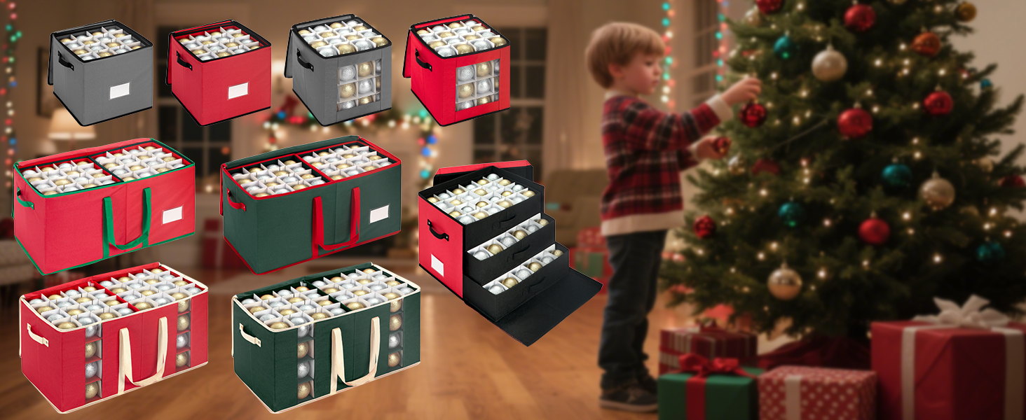 Christmas Ornament Storage Box
