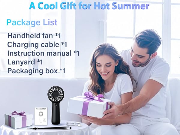 Handheld Fan Rechargable