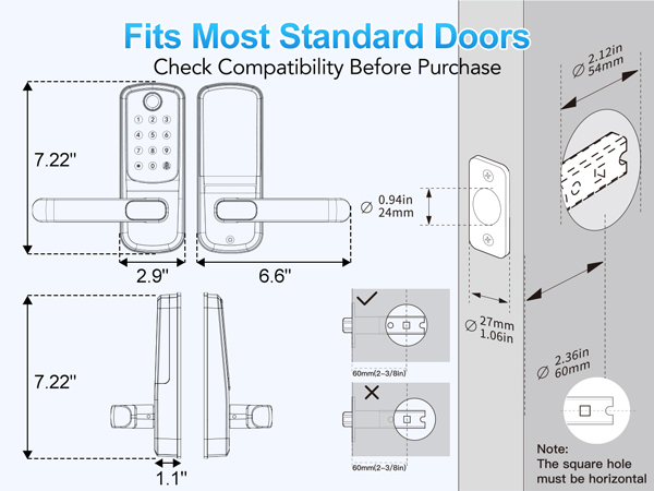 wifi smart locks for front door
