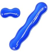 MOSISO Gel Keyboard Wrist Rest&amp;Wrist Support for Mouse, Ergonomic Wrist Pad Soft Cooling Gel Pain...