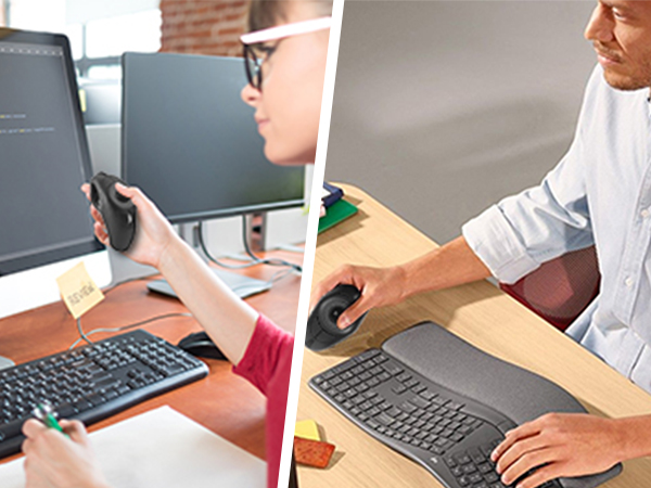 Ergonomic Trackball Handheld Finger USB Mouse