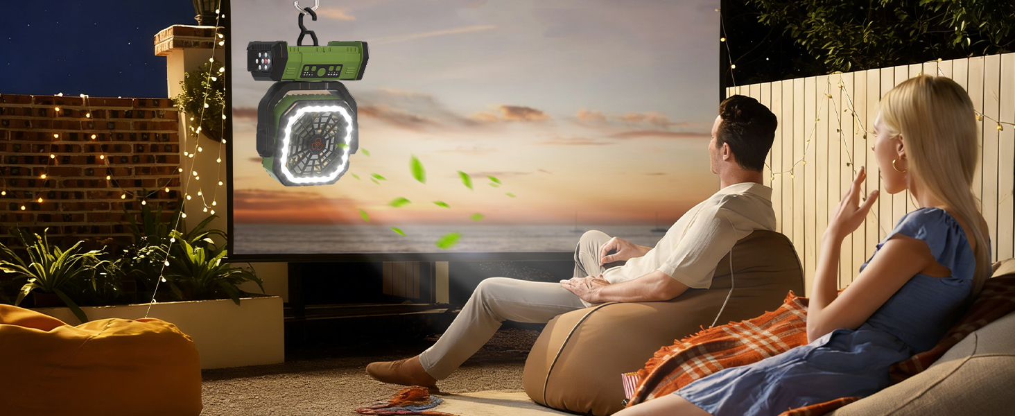 battery fan