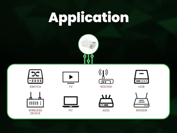 cat6 pass through connectors