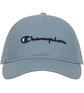 Champion Women's Script Embroidery Washed Cotton Twill Adjustable Baseball Cap
