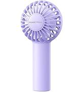 SWEETFULL Mini Portable Fan Powerful Handheld Fan Rechargeable,3 Speeds Personal Small Hand Fan f...