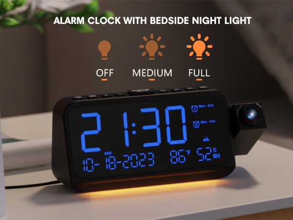 Built-in NIGHT LIGHT