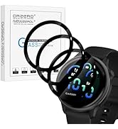 Orzero (3 Pack) Watch Screen Protector Compatible for Garmin Vivoactive 6, PMMA and PET (Not Temp...