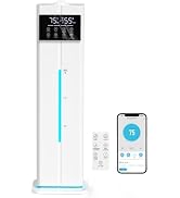 Zeova 9L/2.4Gal Smart Cool Mist Humidifier, Top Fill Quiet Humidifier Large Room, Covers 550ft², ...