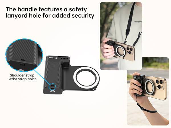 selfie grip for iphone magsafe camera grip magnetic phone camera grip camera attachment for iphone