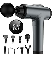 JQX Massage Gun Deep Tissue, High Percussion Back Neck Massager for Athletes with 30 Speed Levels...