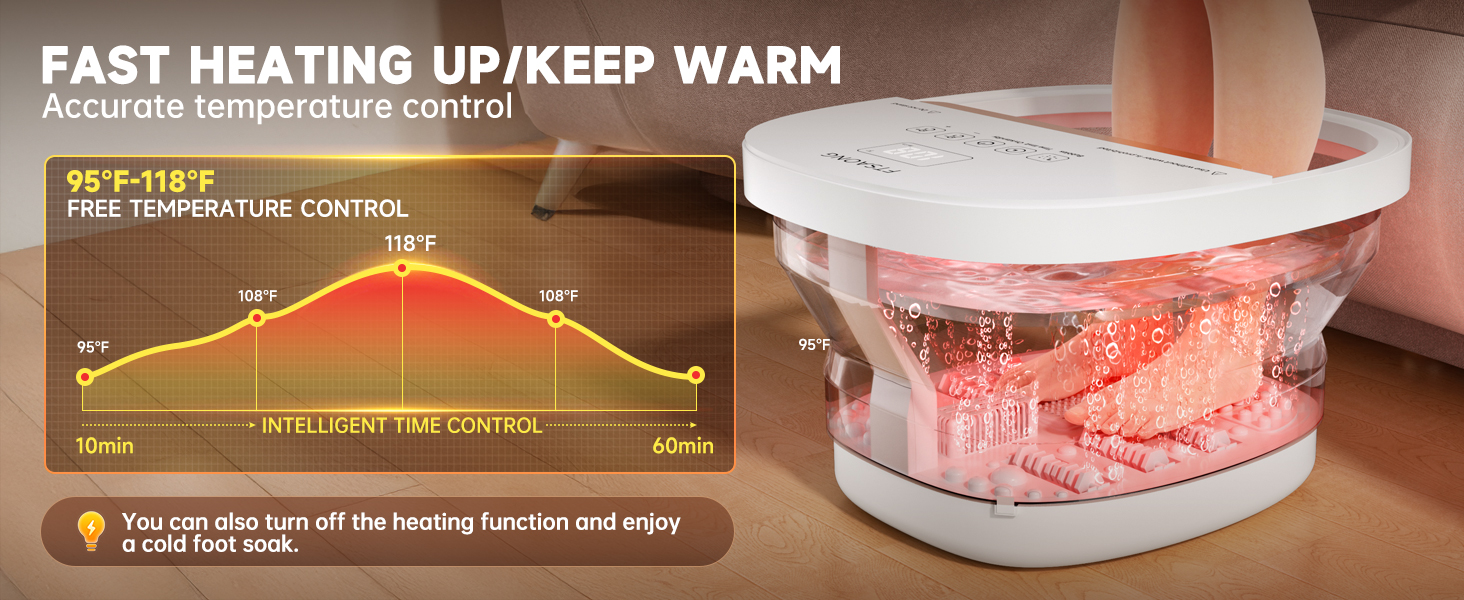 pedicure foot spa feet massager foot soak foot bath soak tub foot spa bath massager with heat