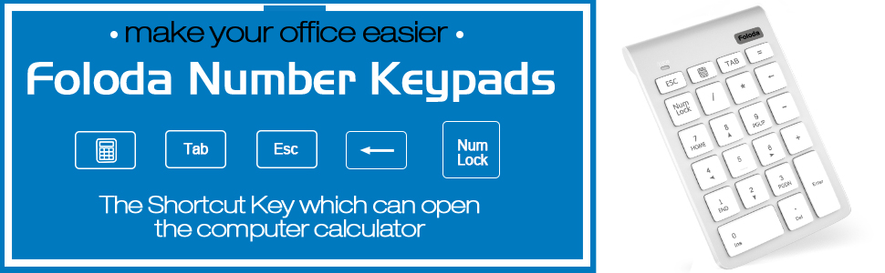 number pad