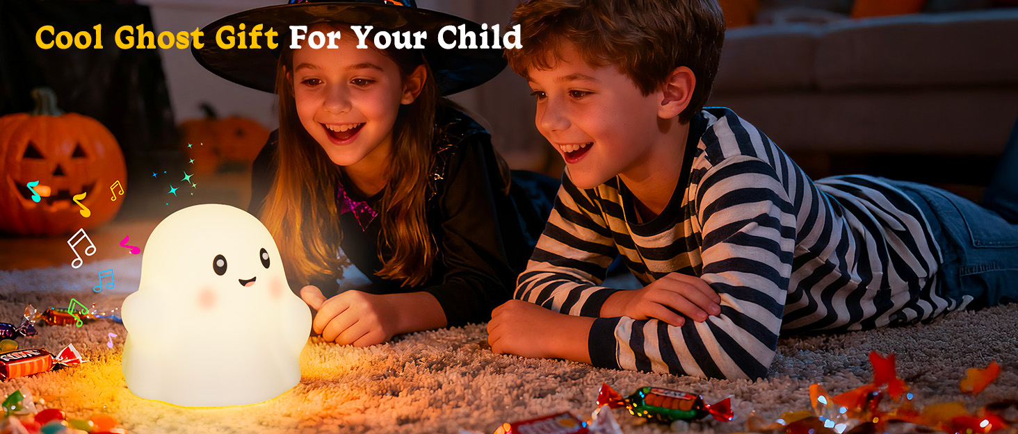 Canvage Ghost Night Light for Kids