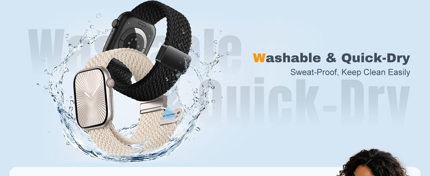 Washable &amp;amp; Quick-Dry Sweat-Proof, Keep Clean Easily