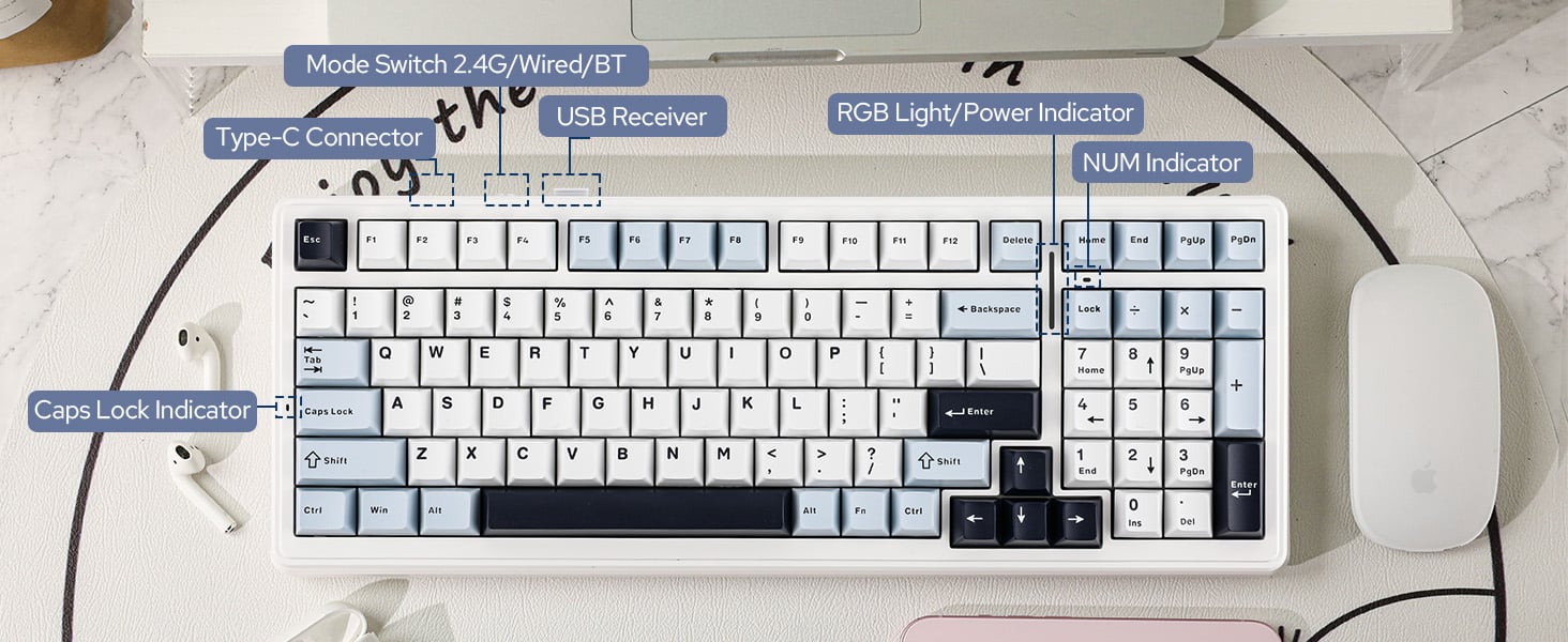 creamy sounding keyboard