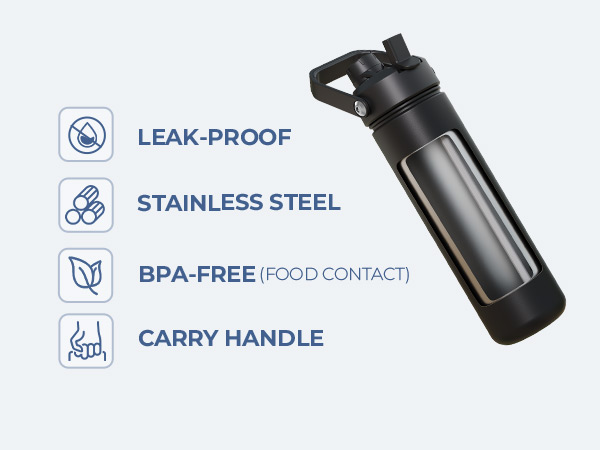 insulated water bottle